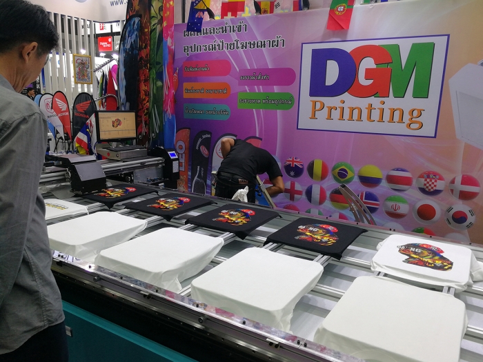 Мини репортаж с выставки Asia Print Expo 2019 Bangkok