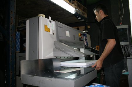 Подготовка бумаги к тиражу