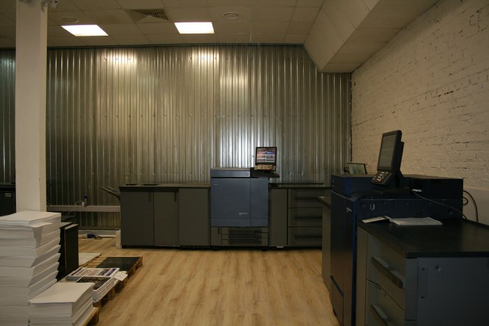 Подготовка офисного помещения и цеха цифровой печати